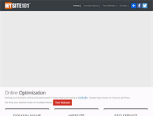 Tablet Screenshot of mysite101.net